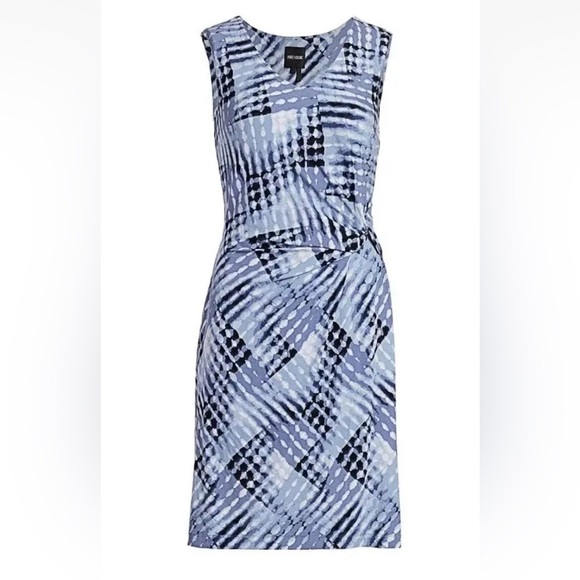 Nic + Zoe Cross Over Twist Sheath Dress Womens Size XS (617) - Picture 5 of 11